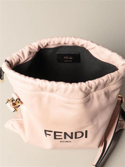 fendi borsa tracolla nylon|pochette donna fendi.